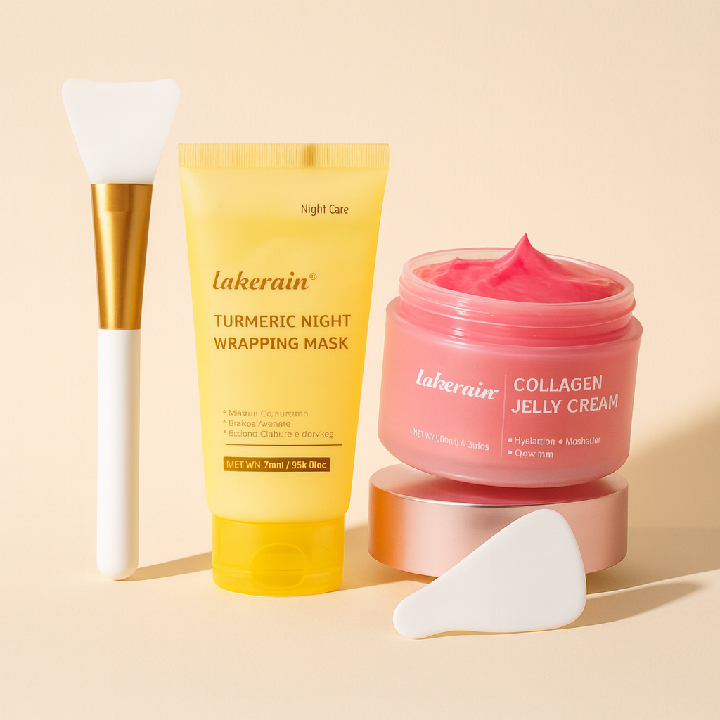 LAKERAIN - Collagen Jelly Cream and Facial Mask Wrapping Peel-Off