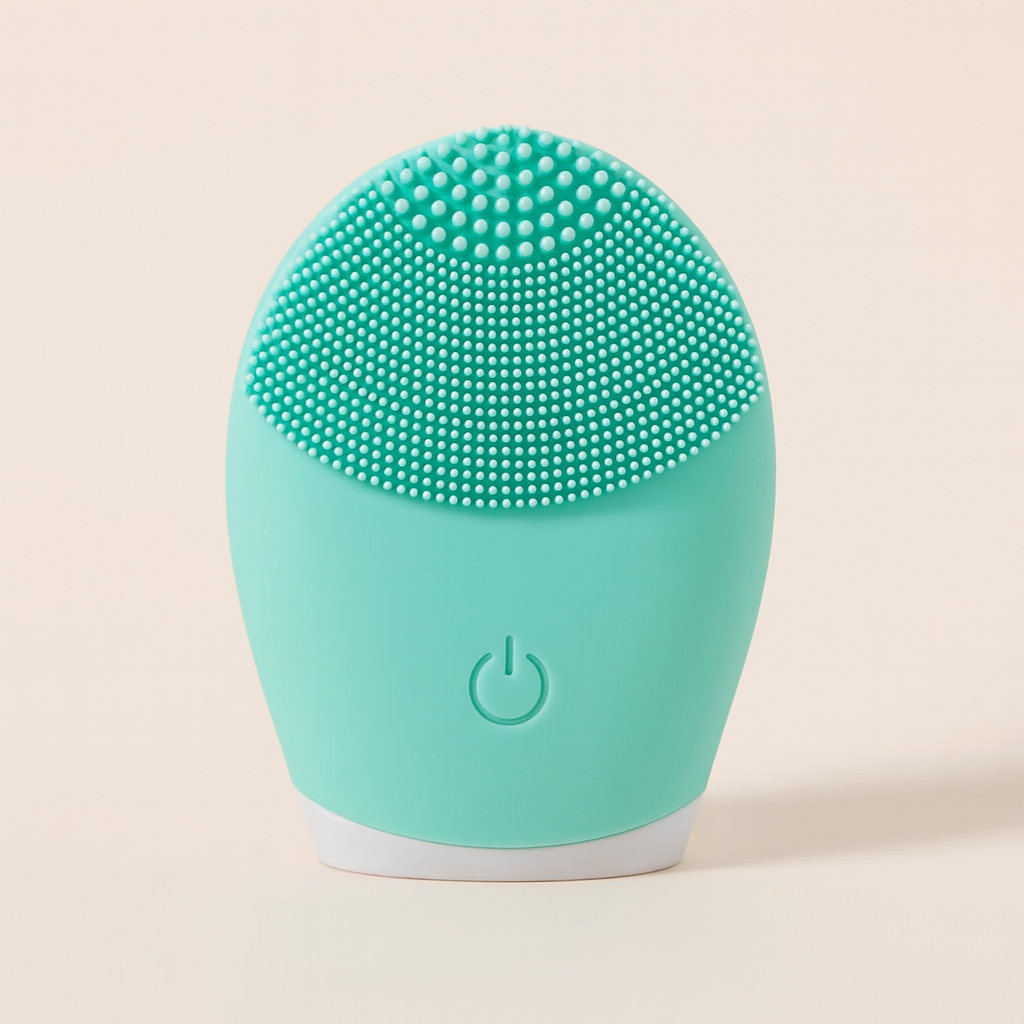 Electric Silicone Facial Cleanser Massager