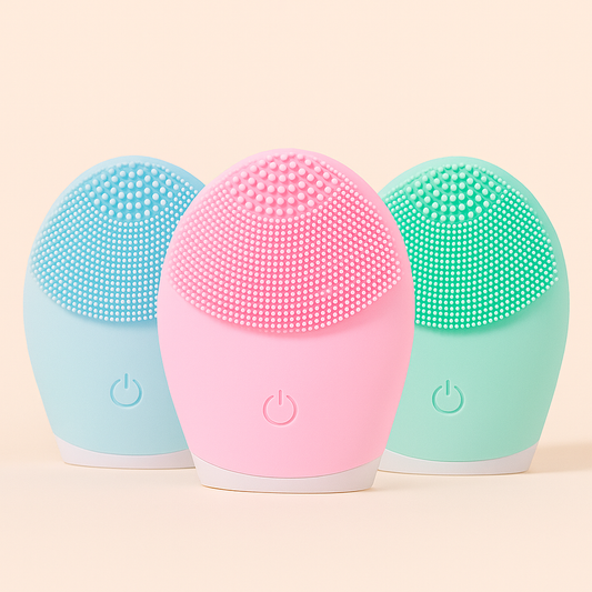 Electric Silicone Facial Cleanser Massager