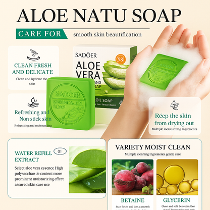 SADOER - Aloe Vera Facial Soap