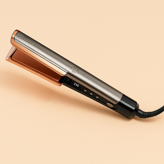 Hair Straightener 2 in 1 Curling Ionizer LCD